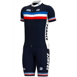 Frankreich 2022 Trägerhose kurz-ALE Radsport-Profi-Team Radtrikot Kaufen