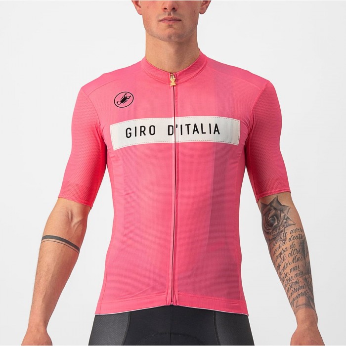 Giro d'Italia 2023 FUORI-MAGLIA ROSA Radtrikot kurzarm Radtrikot Kaufen