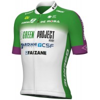 Green Project-Bardiani Csf-Faizane' 2023 Radtrikot kurzarm(langer RV)-ALE Radsport-Profi-Team Radtrikot Kaufen