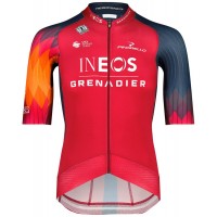 INEOS GRENADIERS 2023 EPIC RACE Radtrikot kurzarm(langer RV)-Radsport-Profi-Team Radtrikot Kaufen