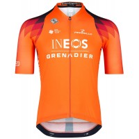 INEOS GRENADIERS 2023 training edition ICON Radtrikot kurzarm(langer RV)-Radsport-Profi-Team Radtrikot Kaufen
