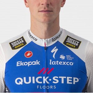Quick Step-Alpha Vinyl 2022 Competizione Radtrikot kurzarm-Radsport-Profi-Team Radtrikot Kaufen
