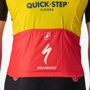 Soudal Quick-Step belgischer Meister 2023 Competizione Radtrikot kurzarm-Radsport-Profi-Team Radtrikot Kaufen