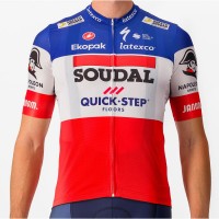Soudal Quick-Step französischer Meister 2023 Competizione Radtrikot kurzarm-Radsport-Profi-Team Radtrikot Kaufen