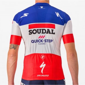 Soudal Quick-Step französischer Meister 2023 Competizione Radtrikot kurzarm-Radsport-Profi-Team Radtrikot Kaufen Soudal Quick-Step französischer Meister 2023 Competizione Radtrikot kurzarm-Radsport-Profi-Team Radtrikot Kaufen