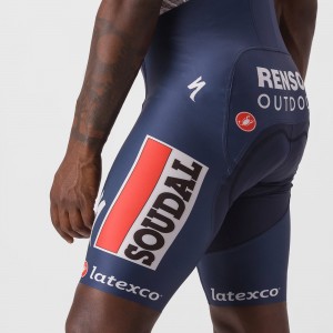 Soudal Quick-Step 2023 FREE AERO RC PRO Trägerhose kurz-Radsport-Profi-Team Radtrikot Kaufen
