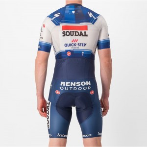Soudal Quick-Step 2023 SANREMO RC SPEED Zeitfahranzug-Radsport-Profi-Team Radtrikot Kaufen