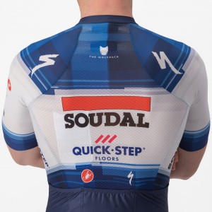 Soudal Quick-Step 2023 SANREMO RC SPEED Zeitfahranzug-Radsport-Profi-Team Radtrikot Kaufen