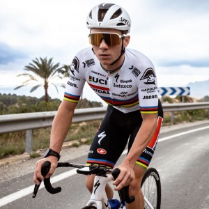 Soudal Quick-Step Straßenrad Weltmeister Regenbogentrikot 2023 Competizione Radtrikot kurzarm-Radsport-Profi-Team Radtrikot Kaufen