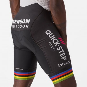 Soudal Quick-Step Straßenrad Weltmeister 2023 Competizione Trägerhose kurz-Radsport-Profi-Team Radtrikot Kaufen Soudal Quick-Step Straßenrad Weltmeister 2023 Competizione Trägerhose kurz-Radsport-Profi-Team Radtrikot Kaufen