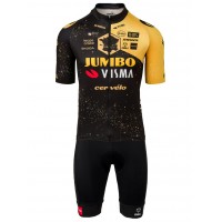TEAM JUMBO-VISMA Tour de France Edition 2023 Set(Radtrikot+Trägerhose)-Radsport-Profi-Team Radtrikot Kaufen