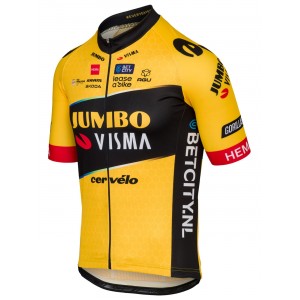 TEAM JUMBO-VISMA 2023 Radtrikot kurzarm-Radsport-Profi-Team Radtrikot Kaufen