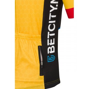 TEAM JUMBO-VISMA 2023 Radtrikot kurzarm-Radsport-Profi-Team Radtrikot Kaufen
