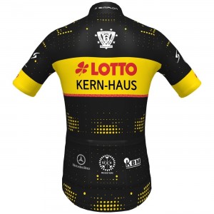 Team Lotto-Kern Haus 2022 Radtrikot kurzarm(langer Reißverschluss)-Radsport-Profi-Team Radtrikot Kaufen