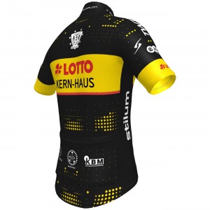 Team Lotto-Kern Haus 2022 Radtrikot kurzarm(langer Reißverschluss)-Radsport-Profi-Team Radtrikot Kaufen