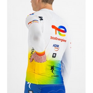 Team TotalEnergies 2022 Radtrikot langarm-Radsport-Profi-Team Radtrikot Kaufen