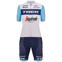 TREK-SEGAFREDO Damen Team 2023 Radsport Set(Radtrikot langer RV+Radhose)-Radsport-Profi-Team Radtrikot Kaufen