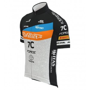 Wilier Force 7C MTB Team 2022 Radtrikot kurzarm(langer Reißverschluss)-Radsport-Team Radtrikot Kaufen