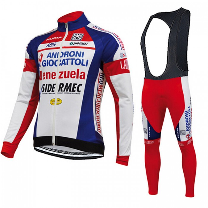 2015 ANDRONI GIOCATTOLI Fahrradbekleidung Radtrikot Satz Langarm und Lange Trägerhose Radtrikot Kaufen