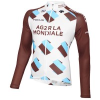 2015 Team Ag2r Radtrikot Langarm Radtrikot Kaufen
