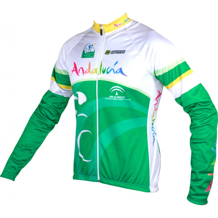 2015 Andalucia Fahrradtrikot Langarm Radtrikot Kaufen