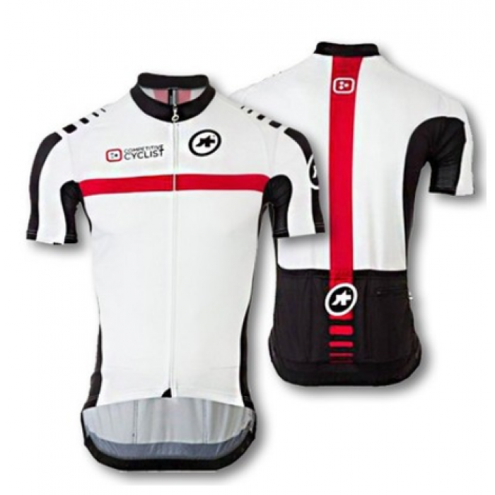 2015 ASSOS Proteam Radtrikot Kurzarm Weiß Radtrikot Kaufen