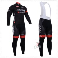 2015 bora Argon Fahrradbekleidung Radtrikot Satz Langarm und Lange Trägerhose Radtrikot Kaufen