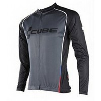 2015 Cube schwarz Fahrradtrikot Langarm Radtrikot Kaufen