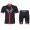 2015 Felt Radbekleidung Radtrikot Kurzarm und Fahrradhosen Kurz schwarz rot Radtrikot Kaufen