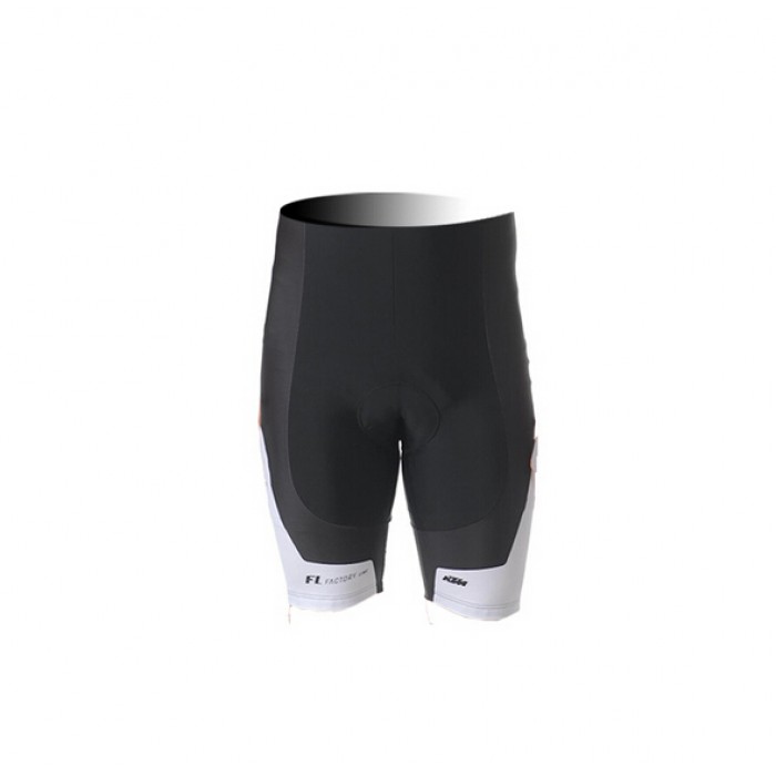 2015 KTM Kurz Radhose schwarz Weiß Radtrikot Kaufen