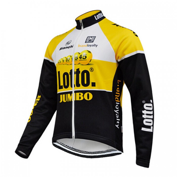 2015 Lotto Jumbo Fahrradtrikot Langarm Radtrikot Kaufen