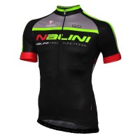 2015 Nalini Grechetto Schwarz fluorescence Radtrikot Kurzarm Radtrikot Kaufen