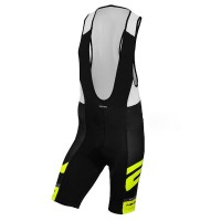 2015 Nalini Bao Weiß-Schwarz Fluo Kurz Trägerhose Radtrikot Kaufen