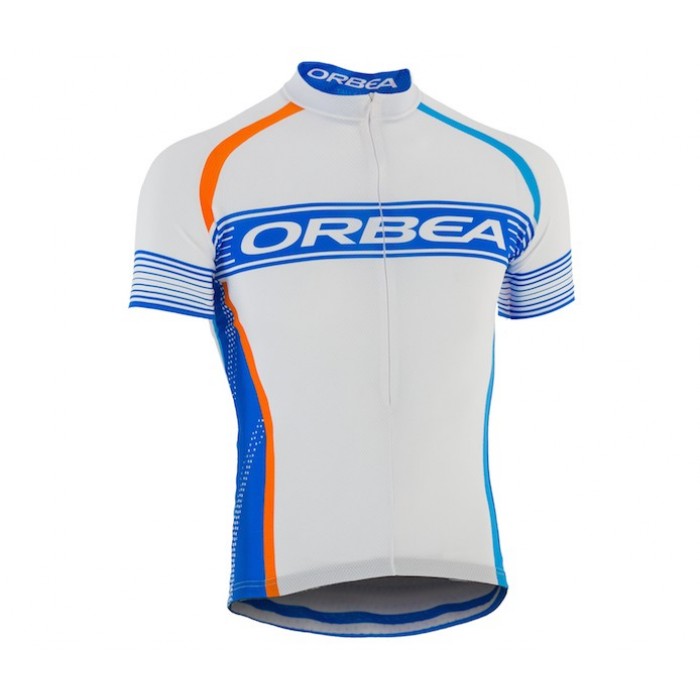 2015 Orbea Weiß-Blau Radtrikot Kurzarm Radtrikot Kaufen