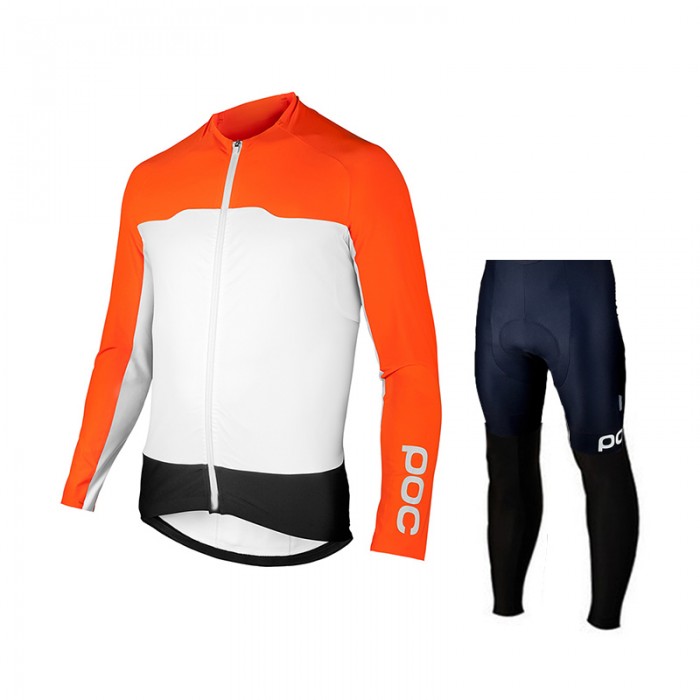 2015 POC LONG Fahrradbekleidung Radtrikot Satz Langarm und Lange Fahrradhose Radtrikot Kaufen