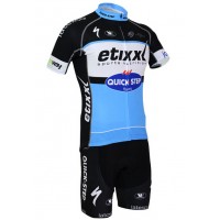 2015 Quick Step Radbekleidung Radtrikot Kurzarm und Fahrradhosen Kurz Radtrikot Kaufen