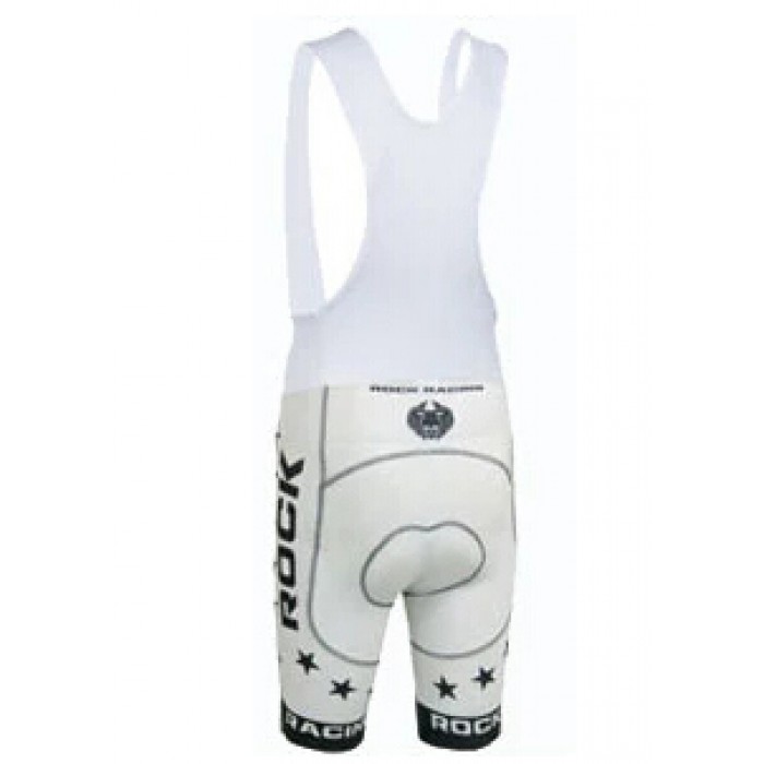 2015 Rock Racing Weiß Kurz Trägerhose Radtrikot Kaufen