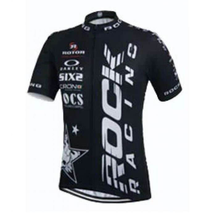2015 Rock Racing Schwarz Radtrikot Kurzarm Radtrikot Kaufen