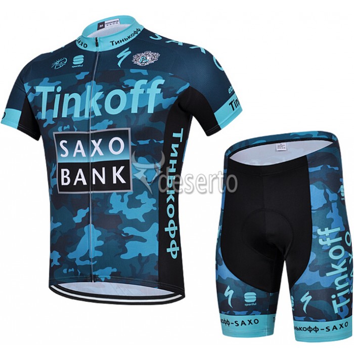 2015 Saxo Bank Tinkoff Radbekleidung Radtrikot Kurzarm und Fahrradhosen Kurz Camouflage Blau Radtrikot Kaufen 2015 Saxo Bank Tinkoff Radbekleidung Radtrikot Kurzarm und Fahrradhosen Kurz Camouflage Blau Radtrikot Kaufen