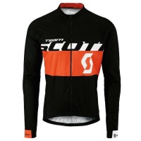 2015 Team Scott Schwarz/Rot Radtrikot Langarm Radtrikot Kaufen