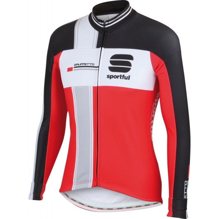 2015 Sportful Gruppetto LS Rood Fahrradtrikot Langarm Rouge Radtrikot Kaufen 2015 Sportful Gruppetto LS Rood Fahrradtrikot Langarm Rouge Radtrikot Kaufen