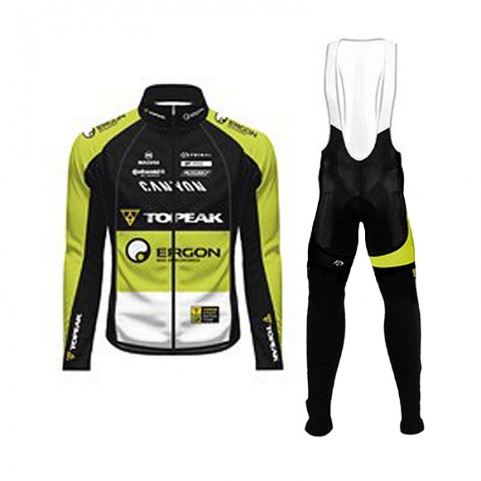 2015 Topeak Fahrradbekleidung Radtrikot Satz Langarm und Lange Trägerhose Radtrikot Kaufen