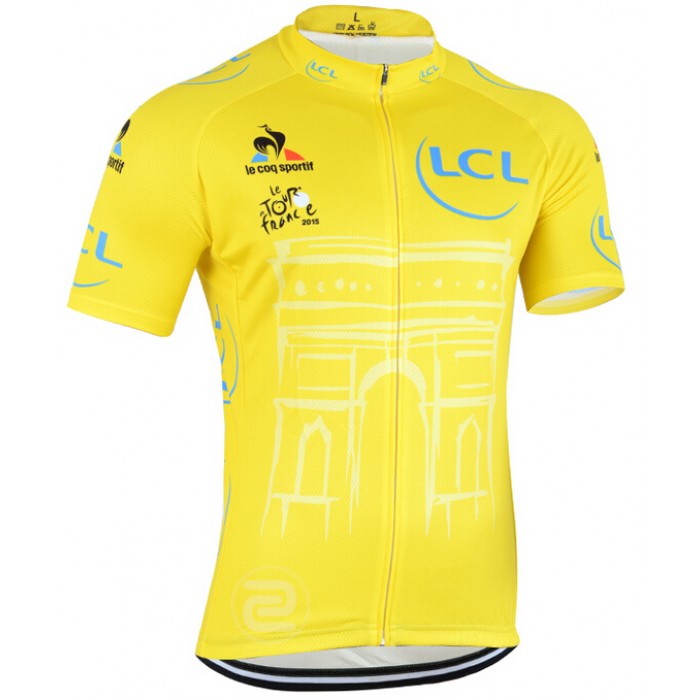 2015 Tour De France Radtrikot Kurzarm Radtrikot Kaufen
