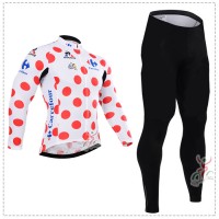 2015 Tour de France Fahrradbekleidung Radtrikot Satz Langarm und Lange Fahrradhose Radtrikot Kaufen