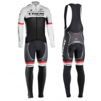 2015 Trek Factory Racing Langarm Radtrikot und Lange Trägerhosen Set Radtrikot Kaufen