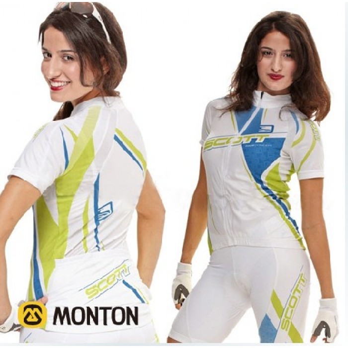 2010 Damen scott Radbekleidung Radtrikot Kurzarm und Fahrradhosen Kurz Radtrikot Kaufen