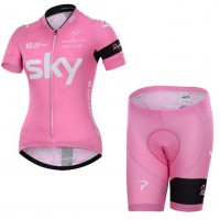 2015 Sky Damen Radbekleidung Radtrikot Kurzarm und Fahrradhosen Kurz Radtrikot Kaufen