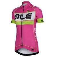 2015 ALE Damen rose Radtrikot Kurzarm Radtrikot Kaufen