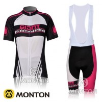 2012 Damen giant black white bddt01.jpgFahrradbekleidung Satz Fahrradtrikot Kurzarm Trikot und Kurz Trägerhose Radtrikot Kaufen