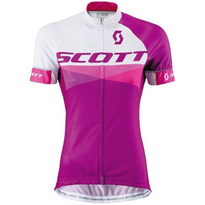 2015 Scott Weiß-Violet Damen Radtrikot Kurzarm Radtrikot Kaufen 2015 Scott Weiß-Violet Damen Radtrikot Kurzarm Radtrikot Kaufen